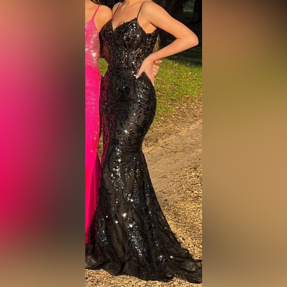 Sherri hill prom dress. Originally bought for $700. Worn once for 2 hours.